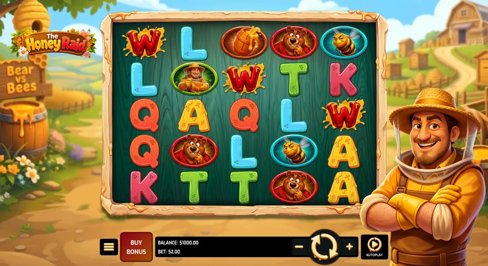 The Honey Raid game screenshot